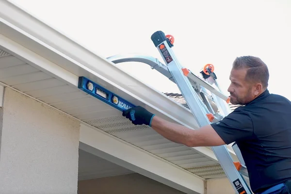 web pic gutter install Gutter Guard Experts _ Align Gutters